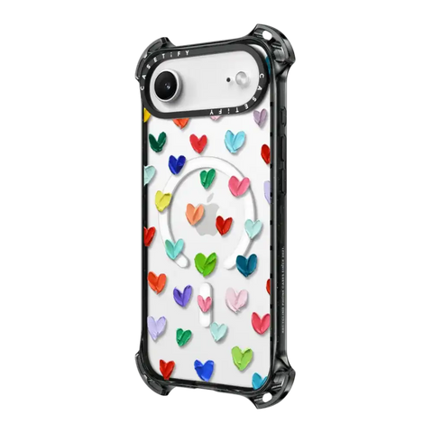 Polka Daub Hearts