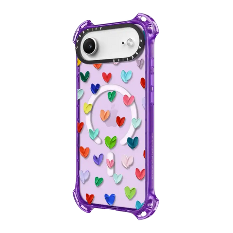 Polka Daub Hearts