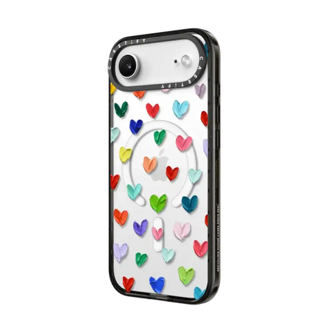 Polka Daub Hearts