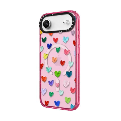 Polka Daub Hearts