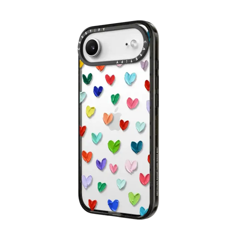 Polka Daub Hearts