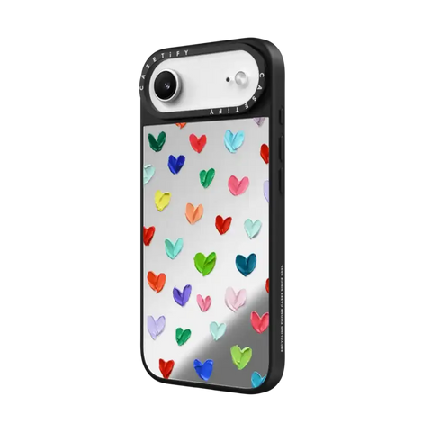 Polka Daub Hearts