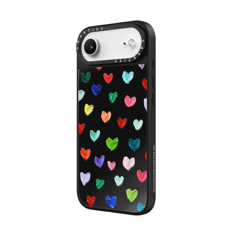 Polka Daub Hearts