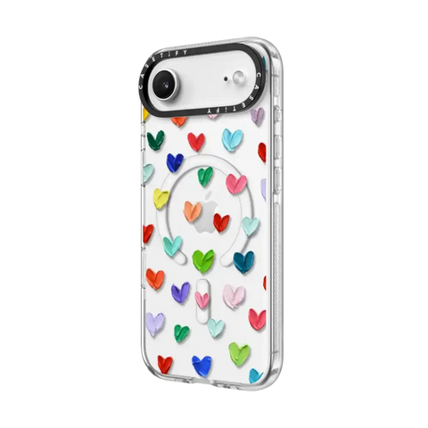 Polka Daub Hearts