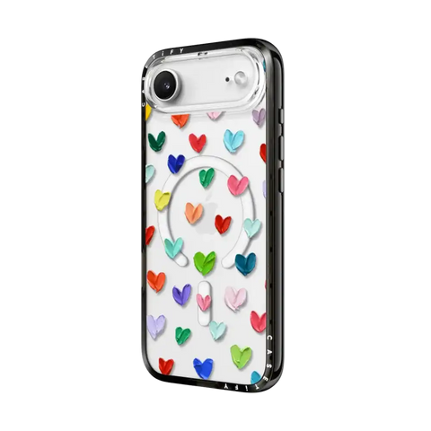 Polka Daub Hearts