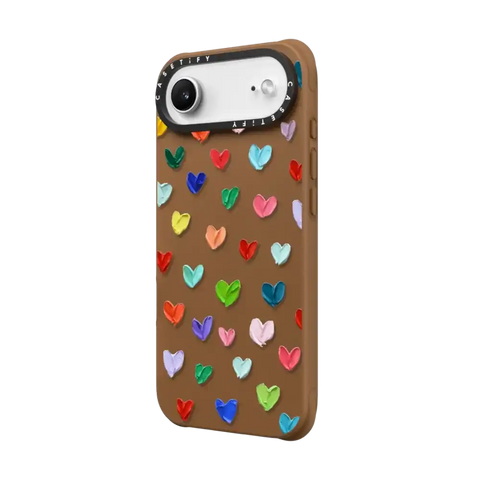 Polka Daub Hearts