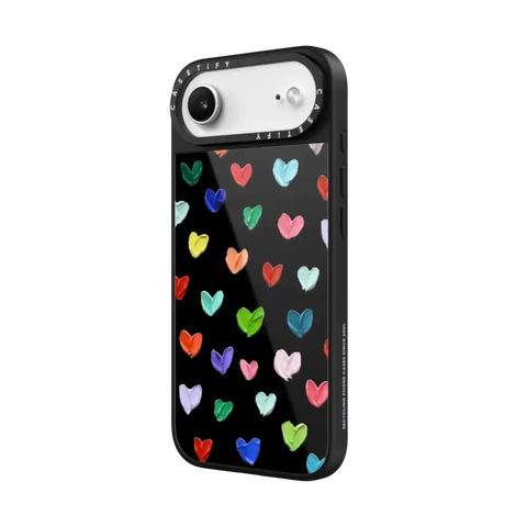 Polka Daub Hearts