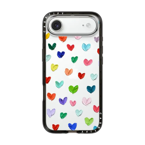 Polka Daub Hearts