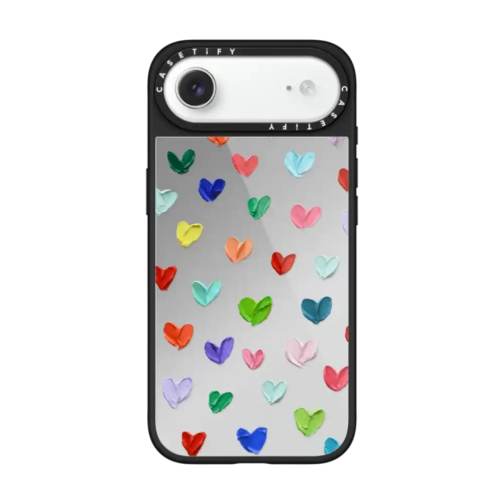 Polka Daub Hearts