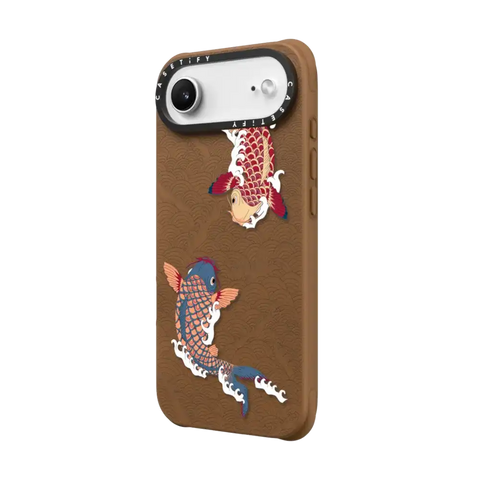 koi fish Japanese tattoo style transparent pattern