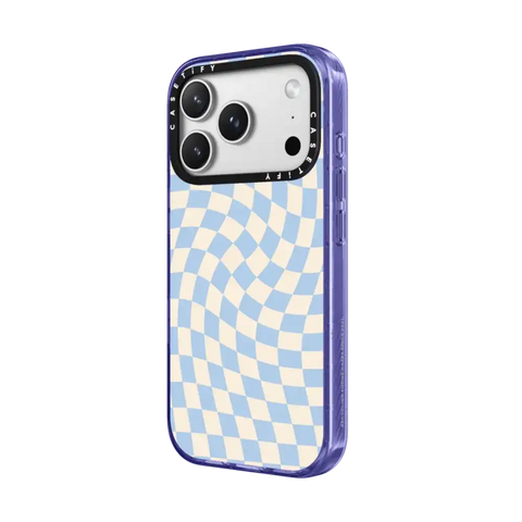 Check II - Baby Blue Twist