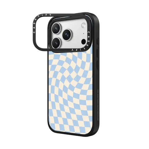 Check II - Baby Blue Twist