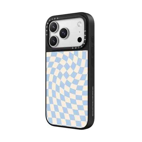 Check II - Baby Blue Twist