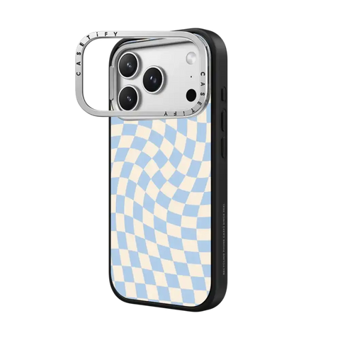 Check II - Baby Blue Twist