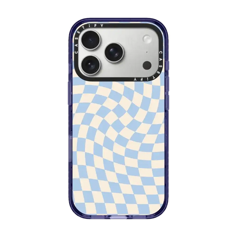 Check II - Baby Blue Twist