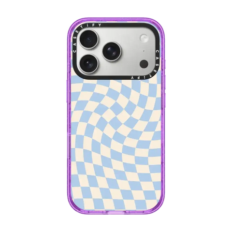 Check II - Baby Blue Twist