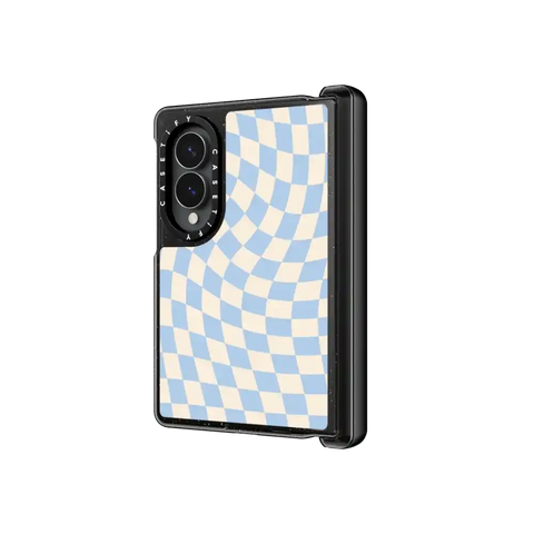 Check II - Baby Blue Twist