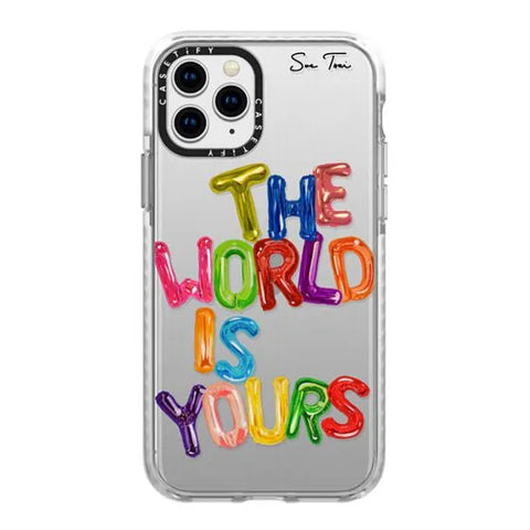 THE WORLD IS YOURS IPHONE CASE BY SUE TSAI