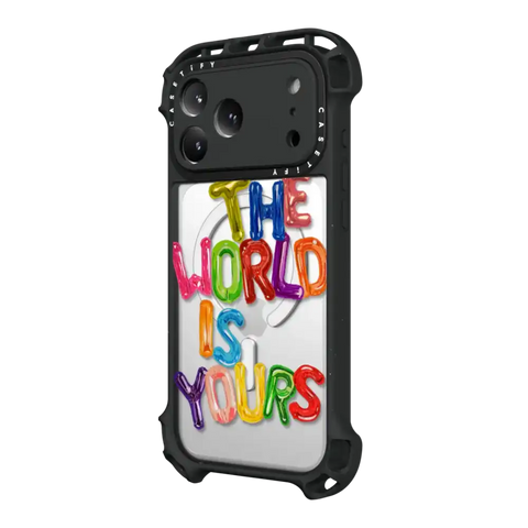 THE WORLD IS YOURS IPHONE CASE BY SUE TSAI
