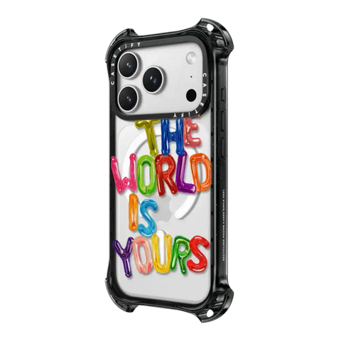 THE WORLD IS YOURS IPHONE CASE BY SUE TSAI