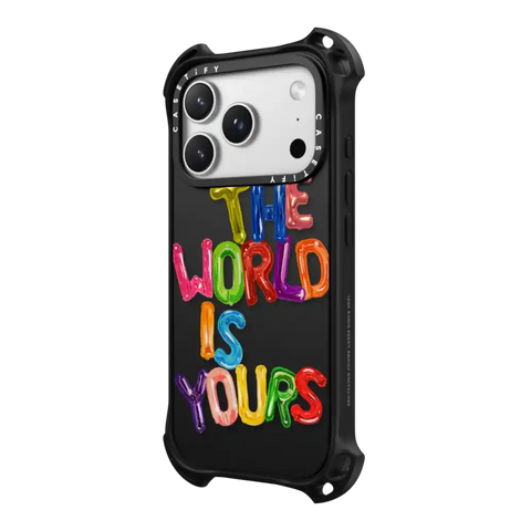 THE WORLD IS YOURS IPHONE CASE BY SUE TSAI