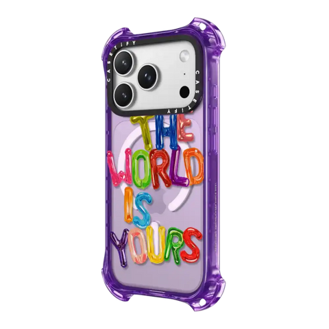 THE WORLD IS YOURS IPHONE CASE BY SUE TSAI