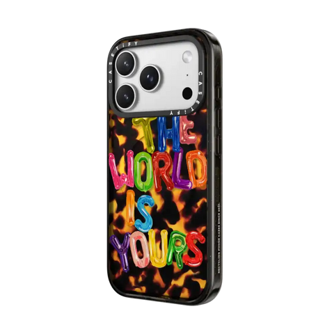 THE WORLD IS YOURS IPHONE CASE BY SUE TSAI