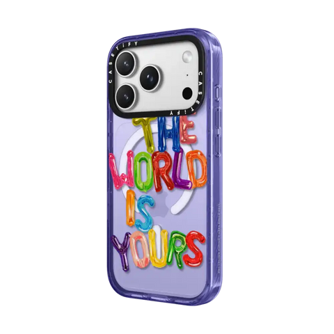 THE WORLD IS YOURS IPHONE CASE BY SUE TSAI