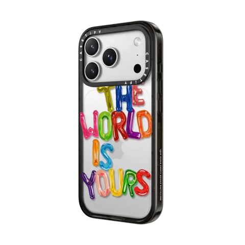 THE WORLD IS YOURS IPHONE CASE BY SUE TSAI