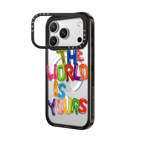 THE WORLD IS YOURS IPHONE CASE BY SUE TSAI