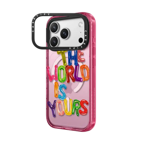 THE WORLD IS YOURS IPHONE CASE BY SUE TSAI