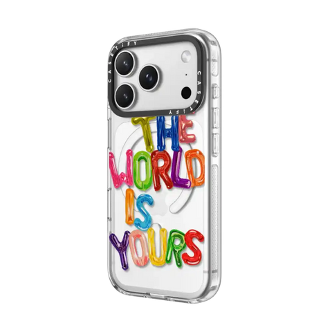 THE WORLD IS YOURS IPHONE CASE BY SUE TSAI
