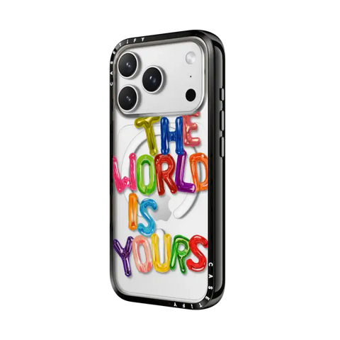 THE WORLD IS YOURS IPHONE CASE BY SUE TSAI