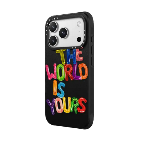 THE WORLD IS YOURS IPHONE CASE BY SUE TSAI