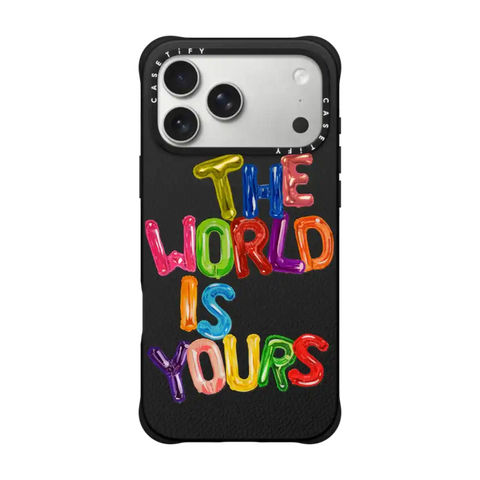 THE WORLD IS YOURS IPHONE CASE BY SUE TSAI