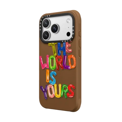 THE WORLD IS YOURS IPHONE CASE BY SUE TSAI
