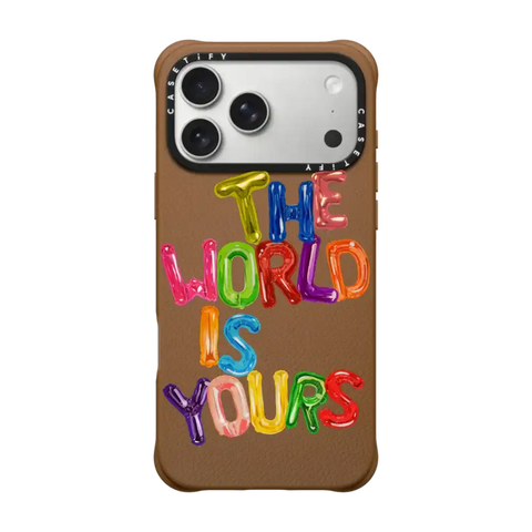 THE WORLD IS YOURS IPHONE CASE BY SUE TSAI
