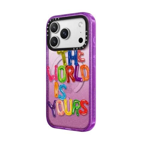 THE WORLD IS YOURS IPHONE CASE BY SUE TSAI