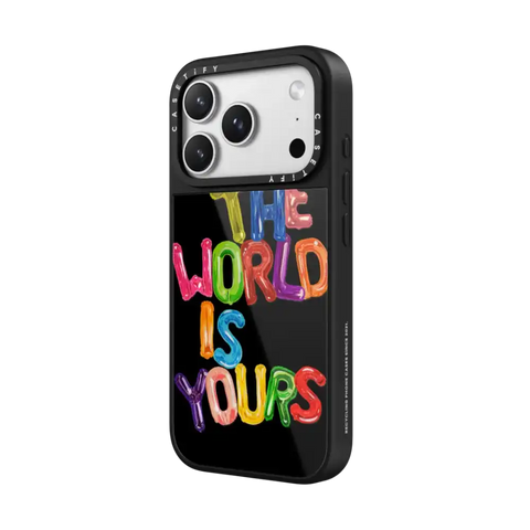 THE WORLD IS YOURS IPHONE CASE BY SUE TSAI