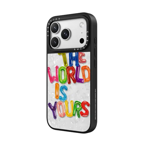 THE WORLD IS YOURS IPHONE CASE BY SUE TSAI