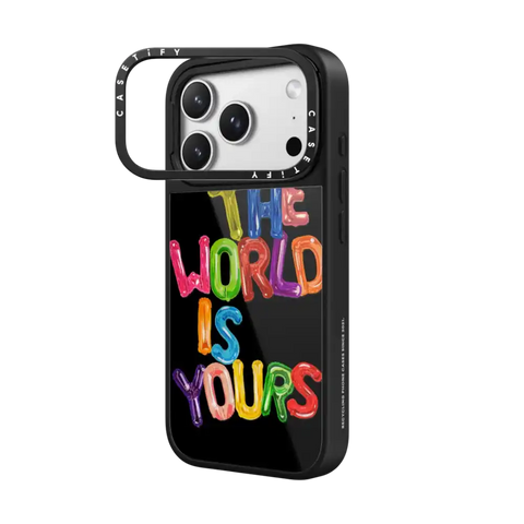 THE WORLD IS YOURS IPHONE CASE BY SUE TSAI