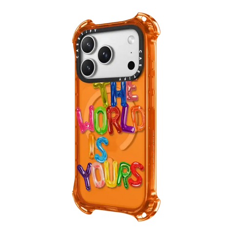 THE WORLD IS YOURS IPHONE CASE BY SUE TSAI