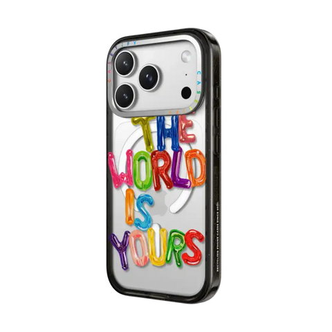 THE WORLD IS YOURS IPHONE CASE BY SUE TSAI