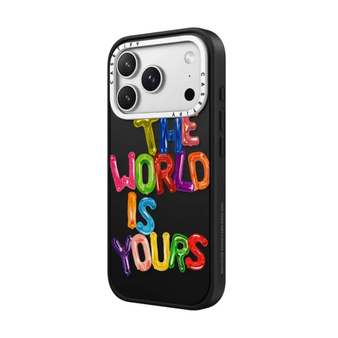 THE WORLD IS YOURS IPHONE CASE BY SUE TSAI