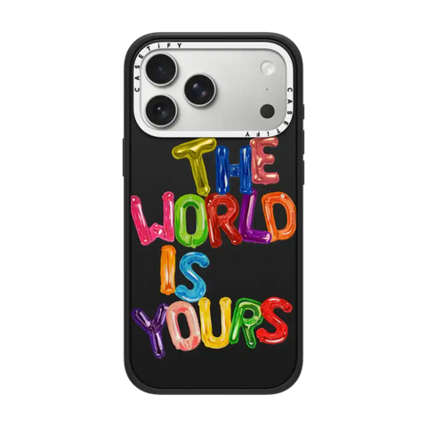 THE WORLD IS YOURS IPHONE CASE BY SUE TSAI