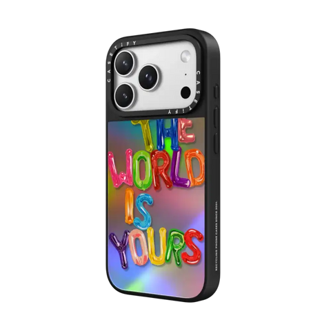 THE WORLD IS YOURS IPHONE CASE BY SUE TSAI