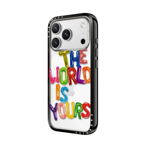 THE WORLD IS YOURS IPHONE CASE BY SUE TSAI