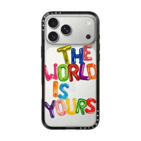 THE WORLD IS YOURS IPHONE CASE BY SUE TSAI