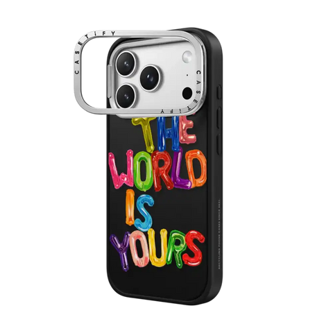 THE WORLD IS YOURS IPHONE CASE BY SUE TSAI