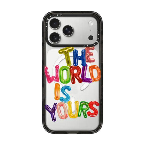 THE WORLD IS YOURS IPHONE CASE BY SUE TSAI